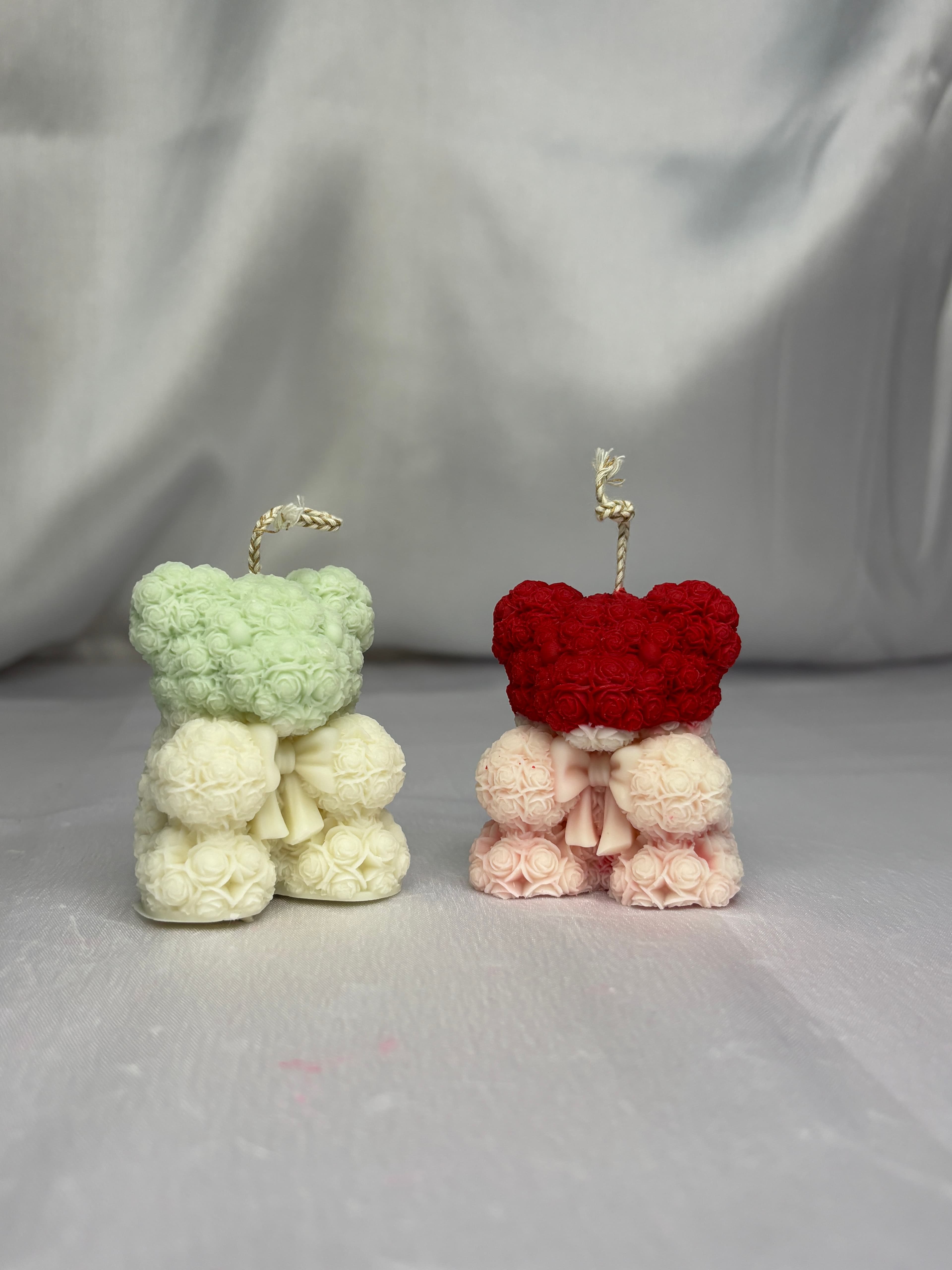 Rose Bear Bow